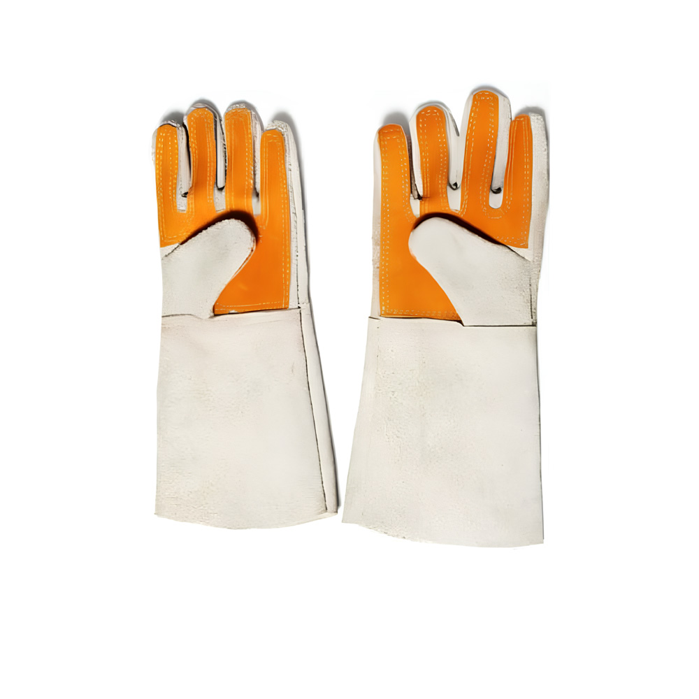 GUANTES DE CUERO CROMO PALMA REFORZADA