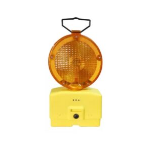 LÁMPARA DE SEÑALIZACIÓN TRÁFICO AMARILLO STEELPRO