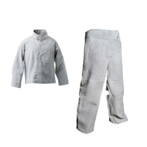 CONJUNTO DE CUERO DE RES PARA SOLDADOR