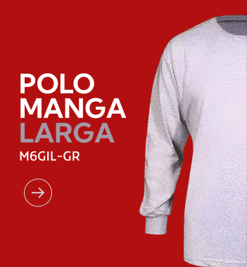 polo manga alrga