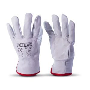 Guante Badana Blanco Clute