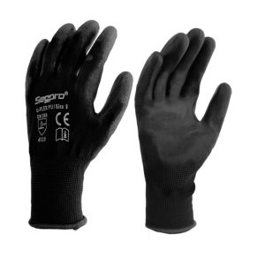Guante Flex Pu Negro Segpro