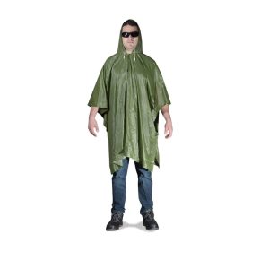 Poncho PVC Liviano Verde Clute