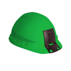 Casco Verde Reflectivo con Portalampara Serie H700 3M