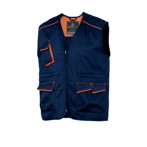 Chaleco M6GIL Azul Marino Naranja Delta Plus
