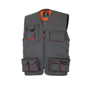 Chaleco M6Gil Gris Naranja Delta Plus