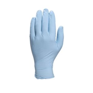 Guante Azul de Nitrilo sin Polvo V1400B100 Delta Plus