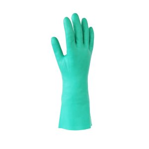 Guante Nitrilo Industrial 15 Mil Flocado 13 pulgadas Spro