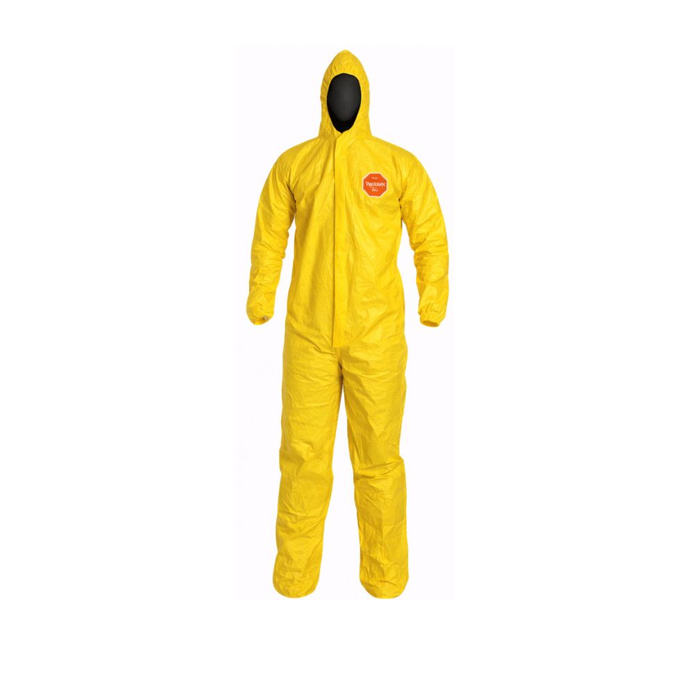 Mameluco Desechable Dupont Tychem 2000 con Capucha y Botas QC122S