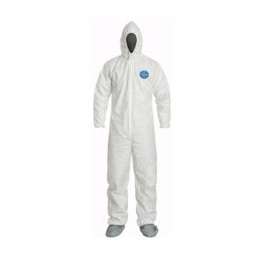 Mameluco Desechable Dupont Tyvek 400 con Capucha y Botas TY122S